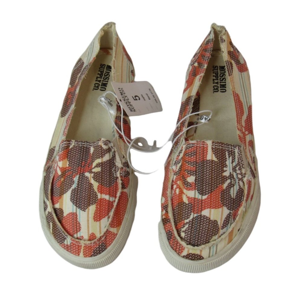 Elevate Your Look Mossimo Supply Co. Orpha Floral Fabric Sneakers Shoes Size 5